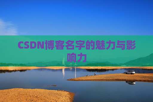 CSDN博客名字的魅力与影响力
